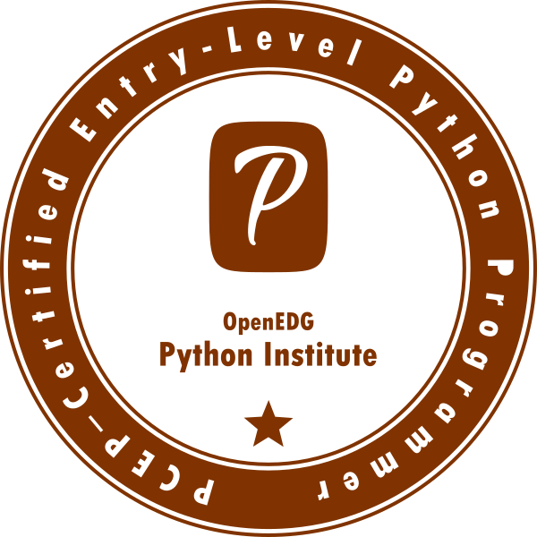 PCEP badge